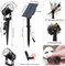 RGB Color Changing Solar Spotlights Outdoor Landscape Lights for Garden Yard